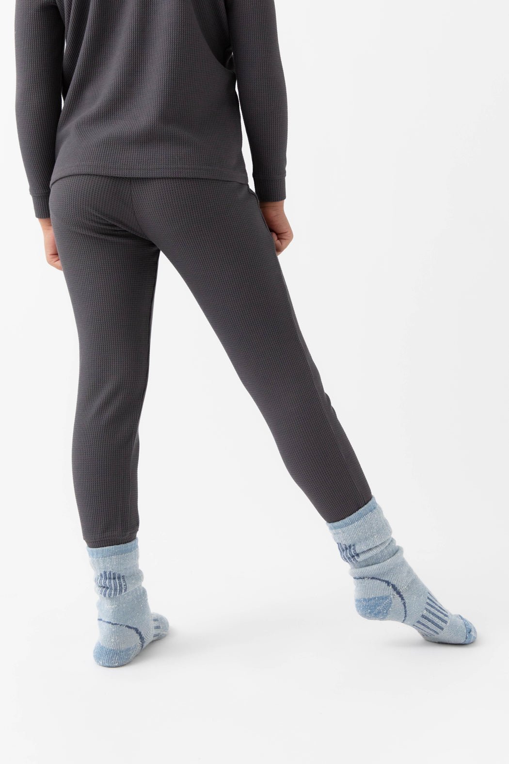 Children's Bamboo Waffle Knit Base Layer Set