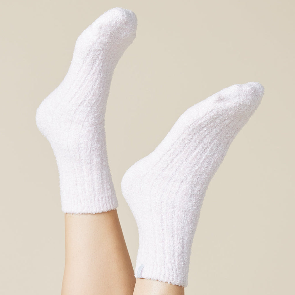 Marshmallow Crew Socks