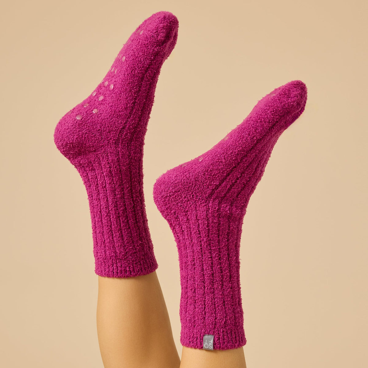 Marshmallow Crew Socks