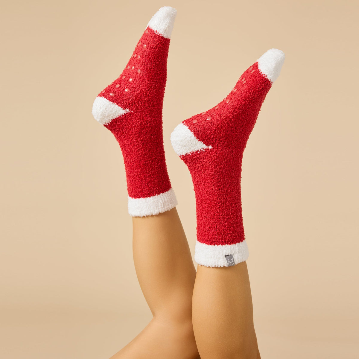 Holiday Marshmallow Crew Socks