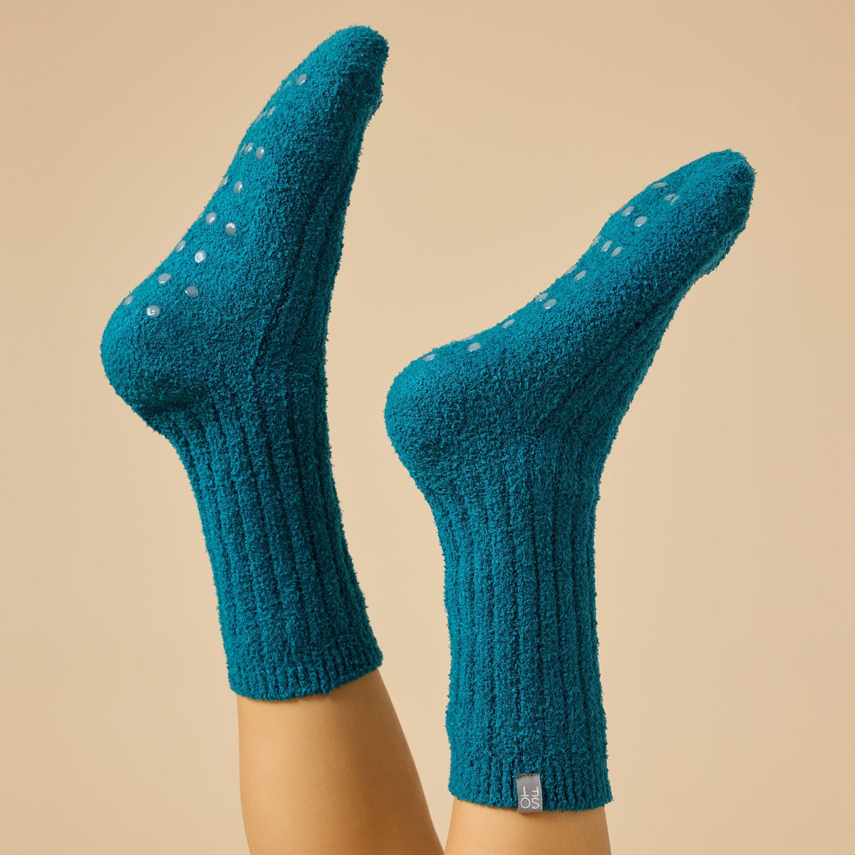 Marshmallow Crew Socks