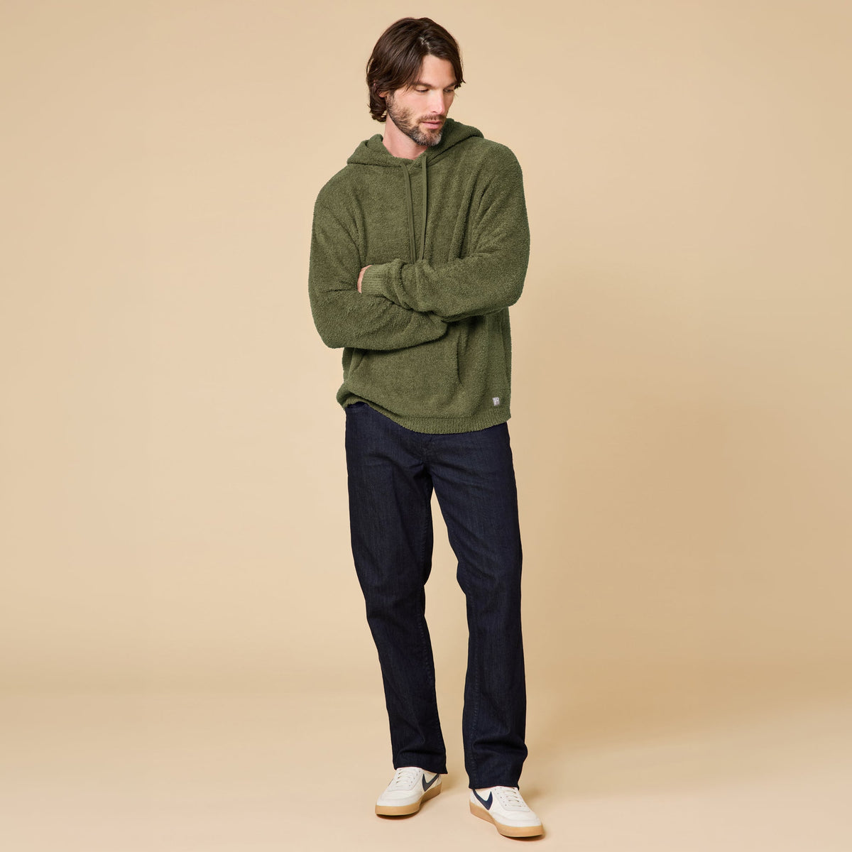 Take Ten Men's Solid Marshmallow Hoodie