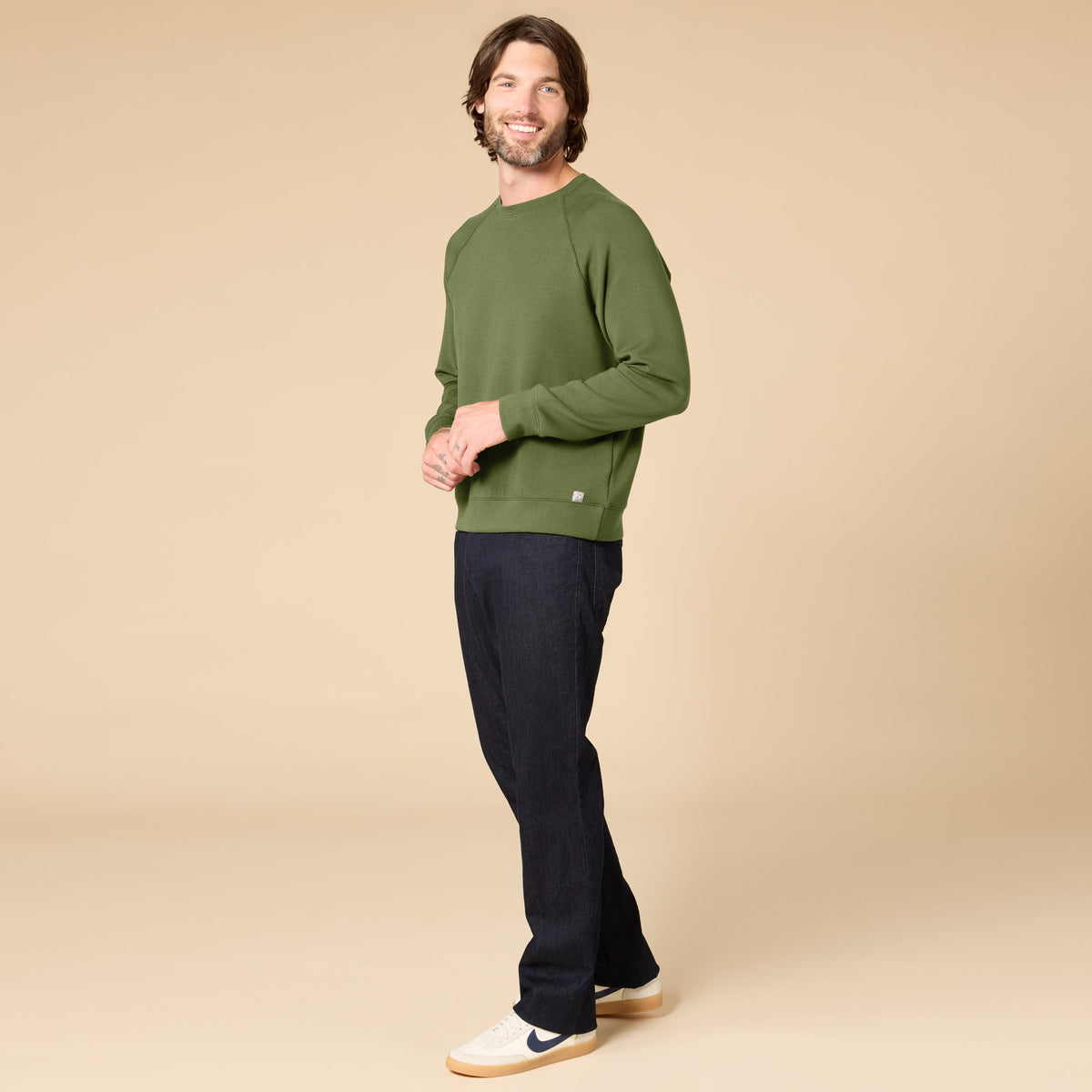 Take 10 Men's DreamTech Raglan Crew Neck
