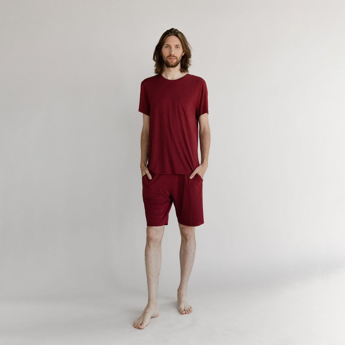 Men's Bamboo Stretch-Knit Pajama Short