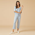 Dream Relaxed V-neck with Capri Lounge Set