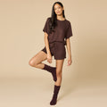 Dream Slouchy Tee Top with Shorts Lounge Set