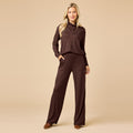 Dream Jersey Cowl Neck Lounge Set