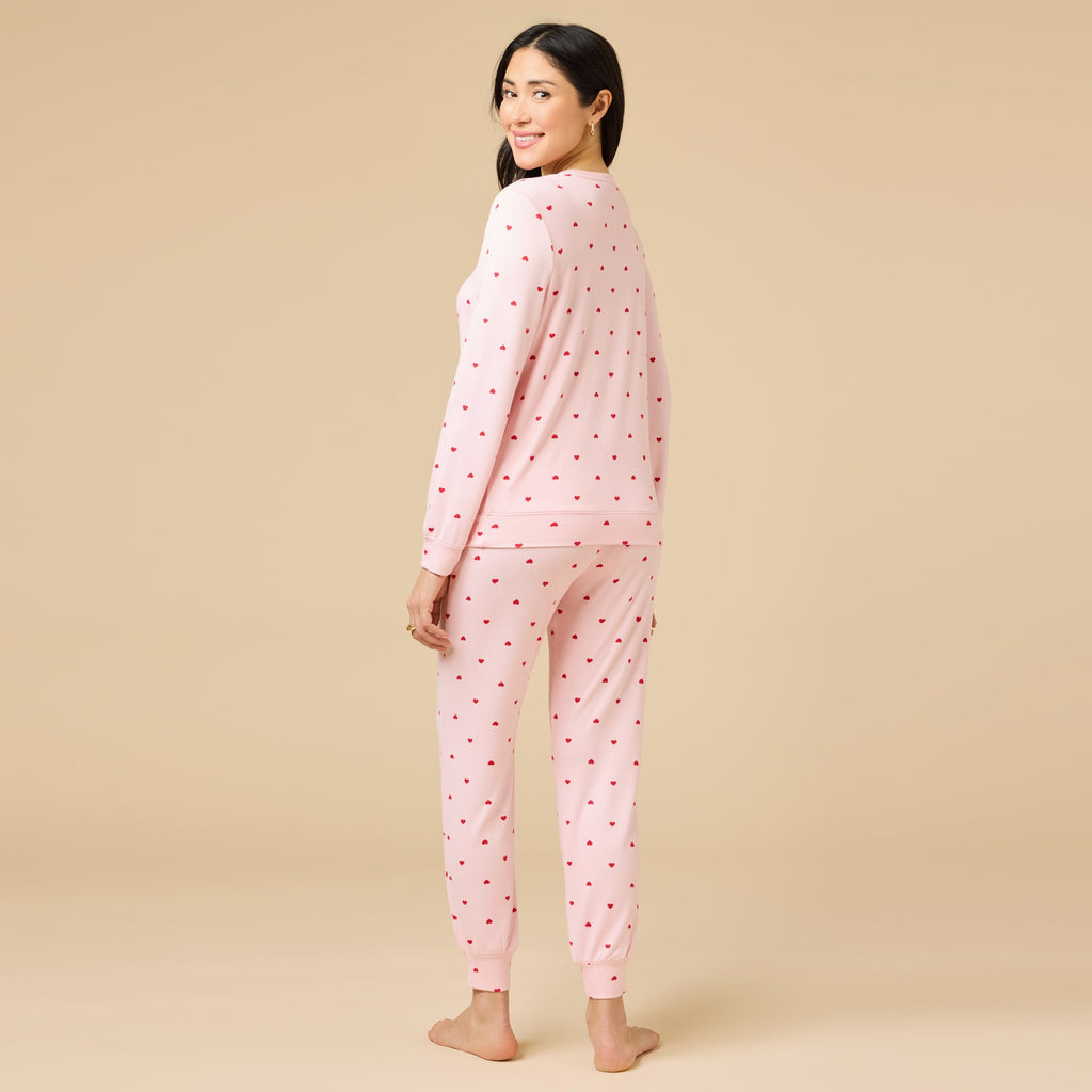 Dream Jersey Crew Neck Lounge Set