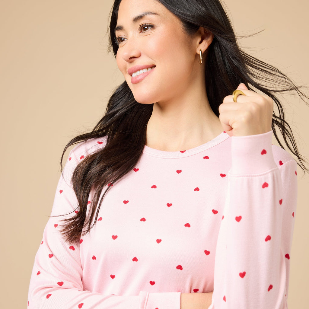 Dream Jersey Crew Neck Lounge Set