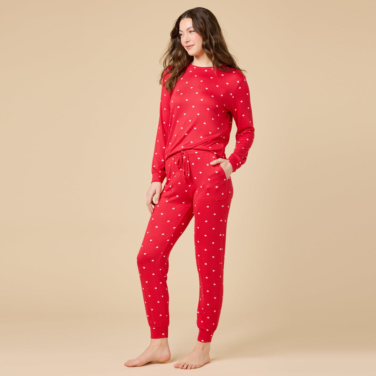 Dream Jersey Crew Neck Lounge Set