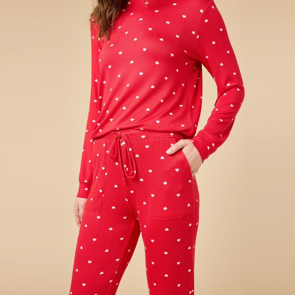 Dream Jersey Crew Neck Lounge Set