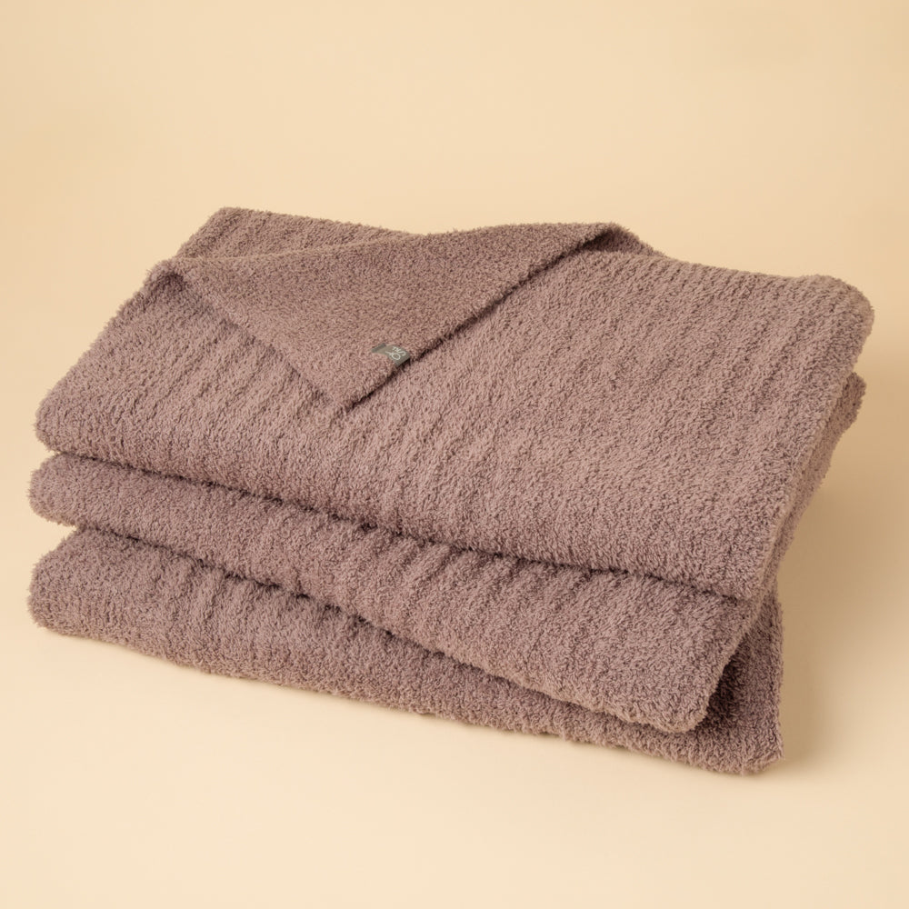 50" x 70" Solid Rib Marshmallow Blanket