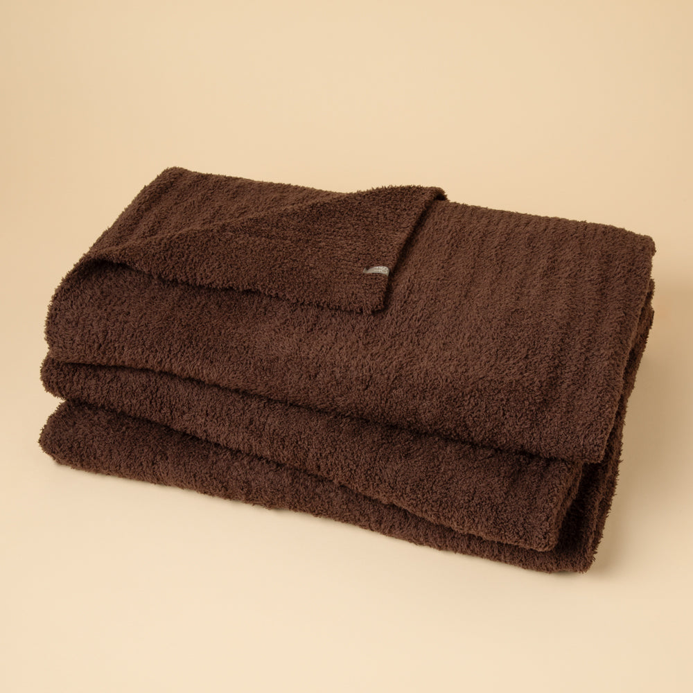 50" x 70" Solid Rib Marshmallow Blanket