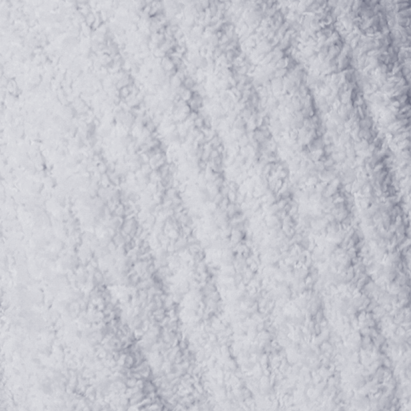 50" x 70" Solid Rib Marshmallow Blanket