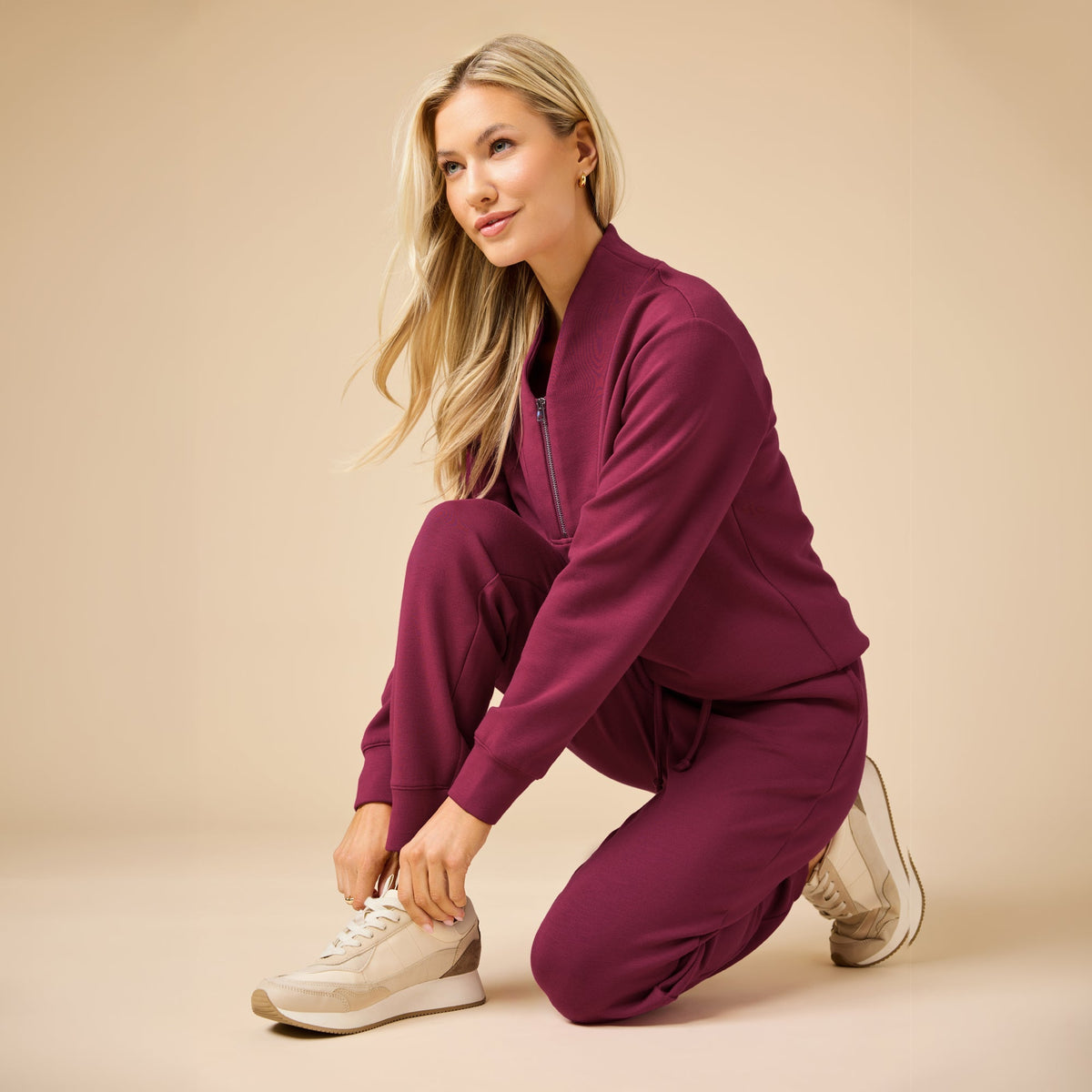 DreamTech ¼ Zip Jogger Set