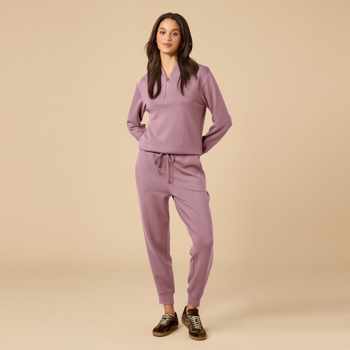 DreamTech ¼ Zip Jogger Set