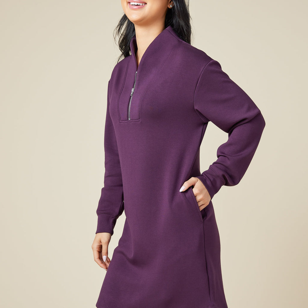 DreamTech 35" 1/4 Zip Tunic Lounger