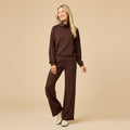 DreamTech Cowl Neck with Pleated Pant