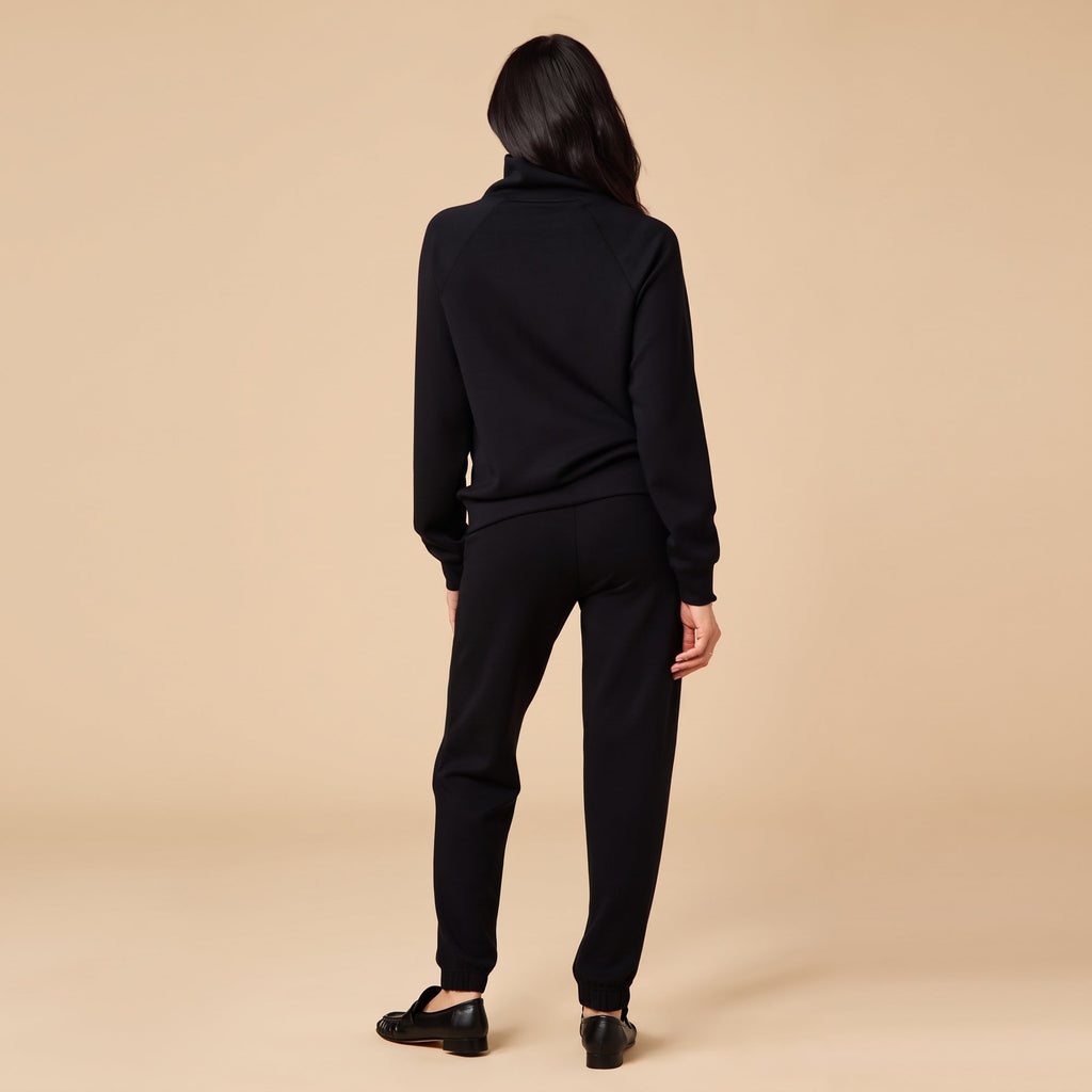 DreamTech Zip Mock Neck with Ankle Pant