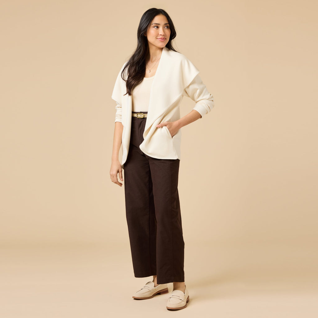 DreamTech Exaggerated Collar Cardigan