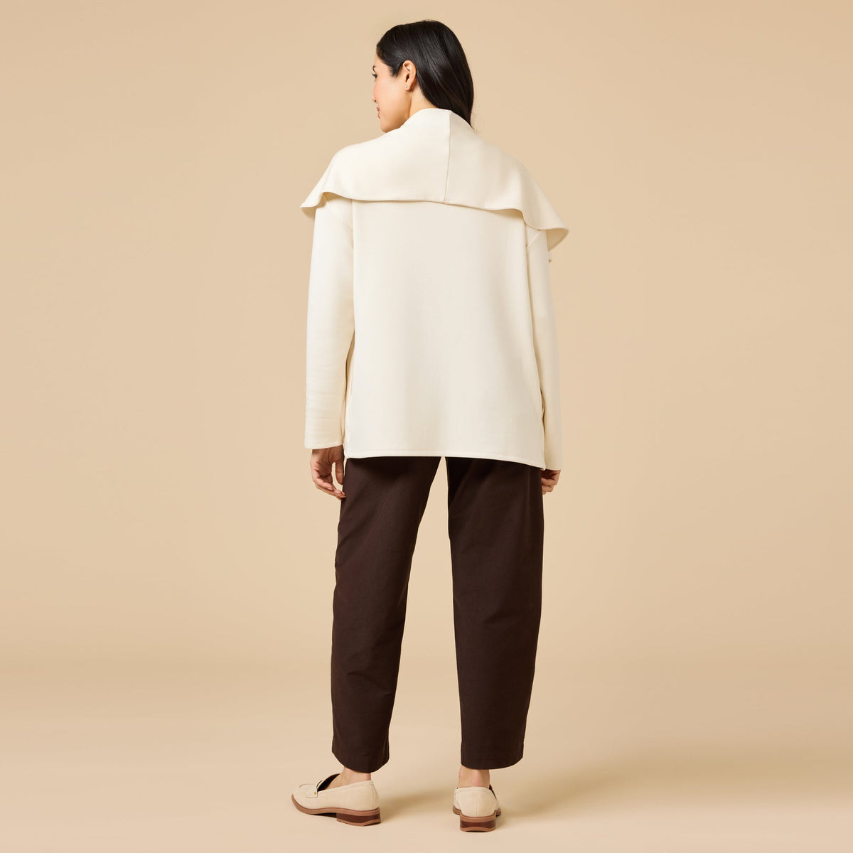 DreamTech Exaggerated Collar Cardigan