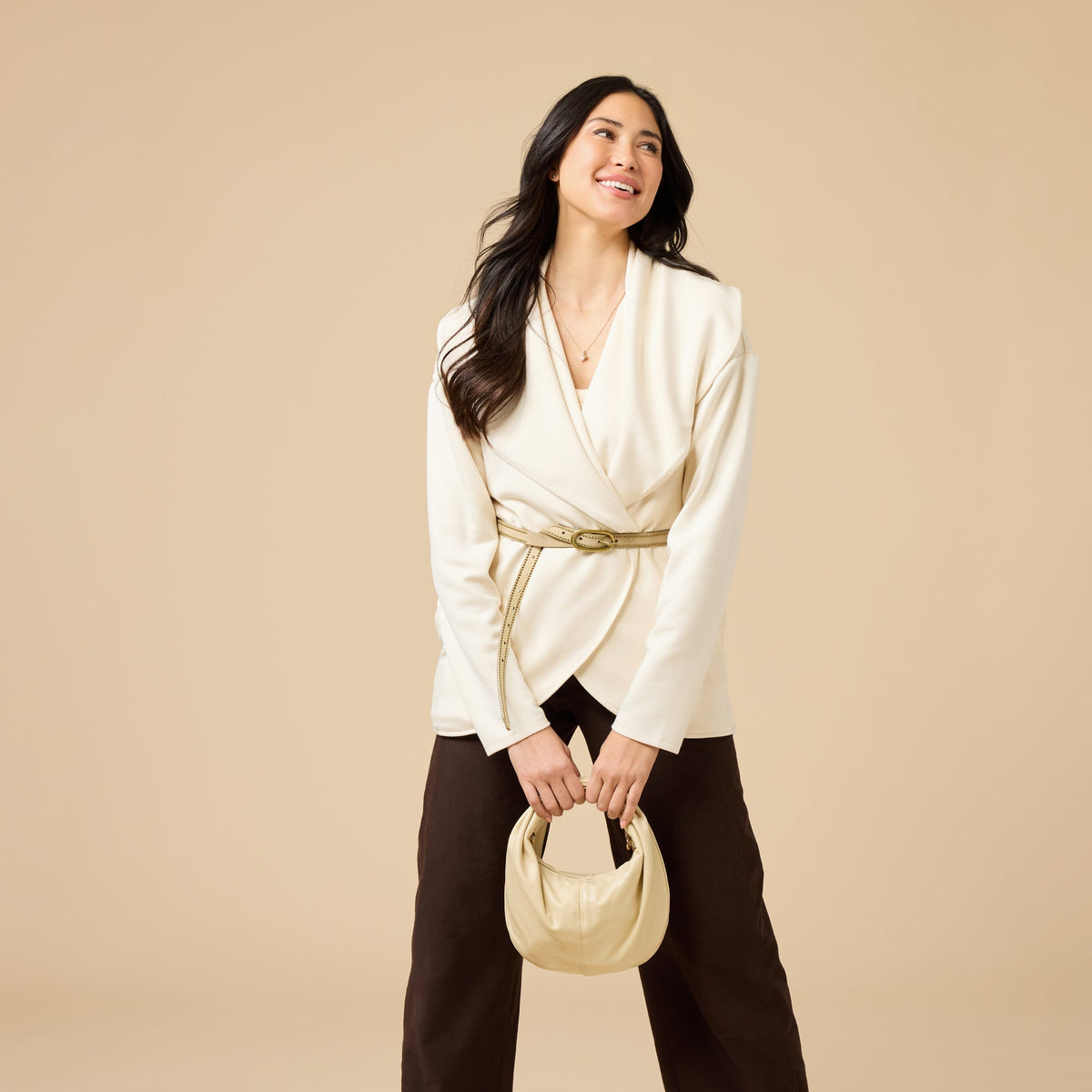 DreamTech Exaggerated Collar Cardigan