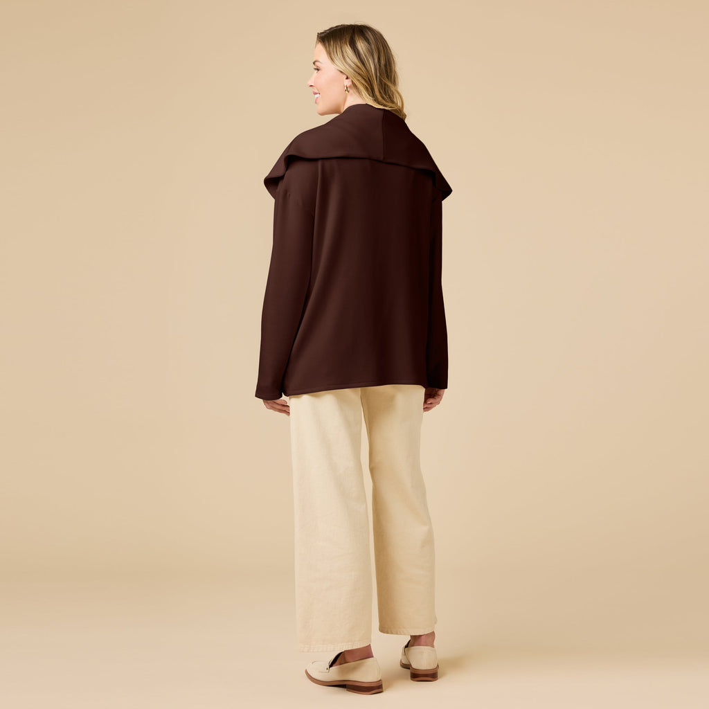 DreamTech Exaggerated Collar Cardigan