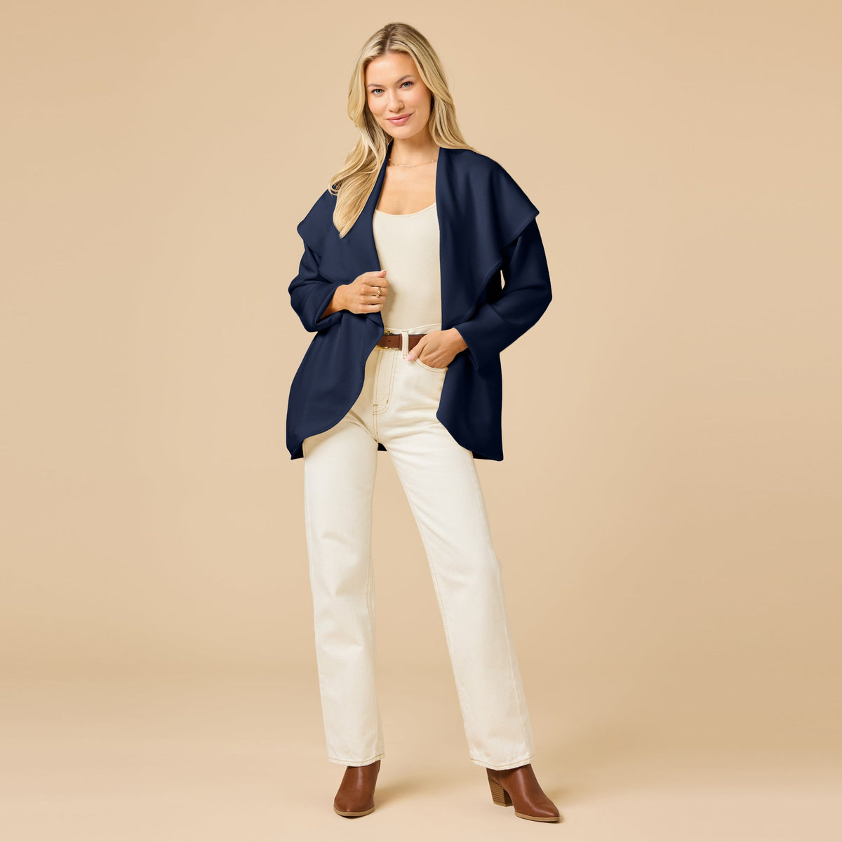 DreamTech Exaggerated Collar Cardigan