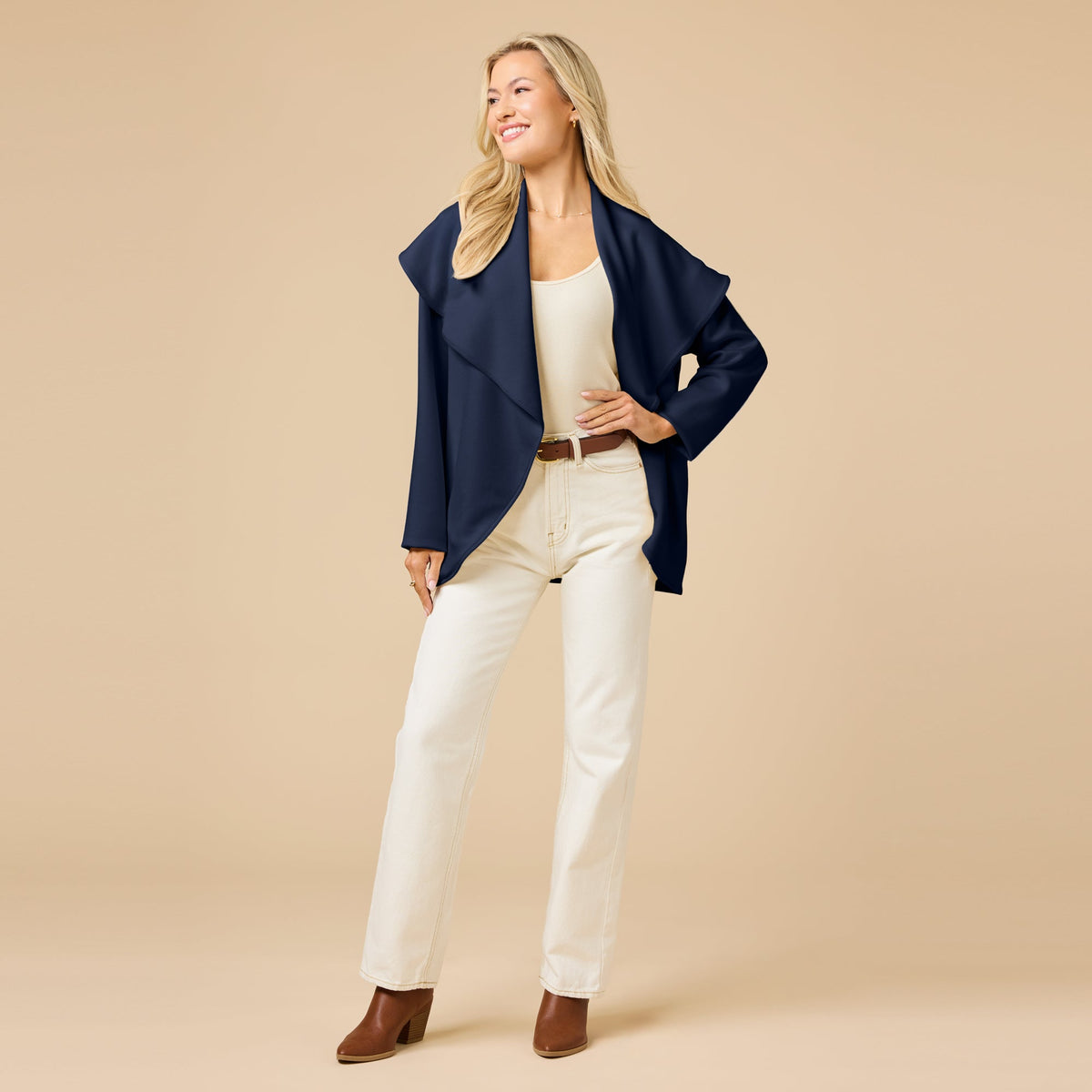DreamTech Exaggerated Collar Cardigan