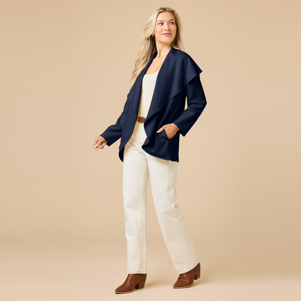 DreamTech Exaggerated Collar Cardigan