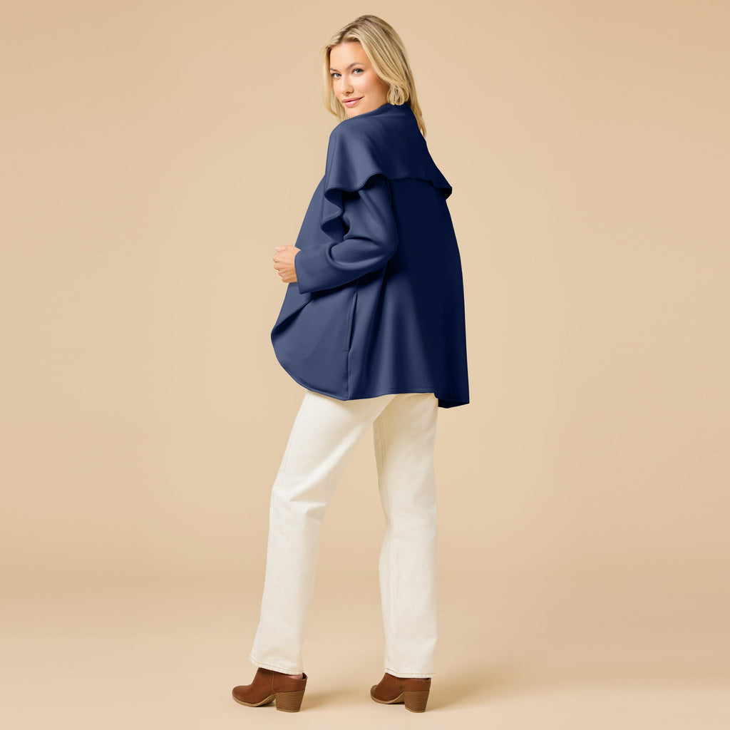 DreamTech Exaggerated Collar Cardigan