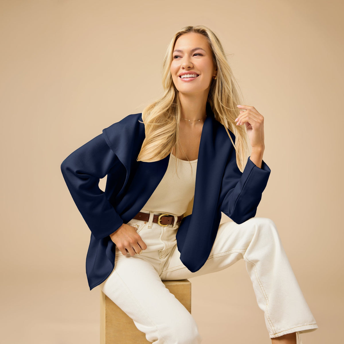 DreamTech Exaggerated Collar Cardigan