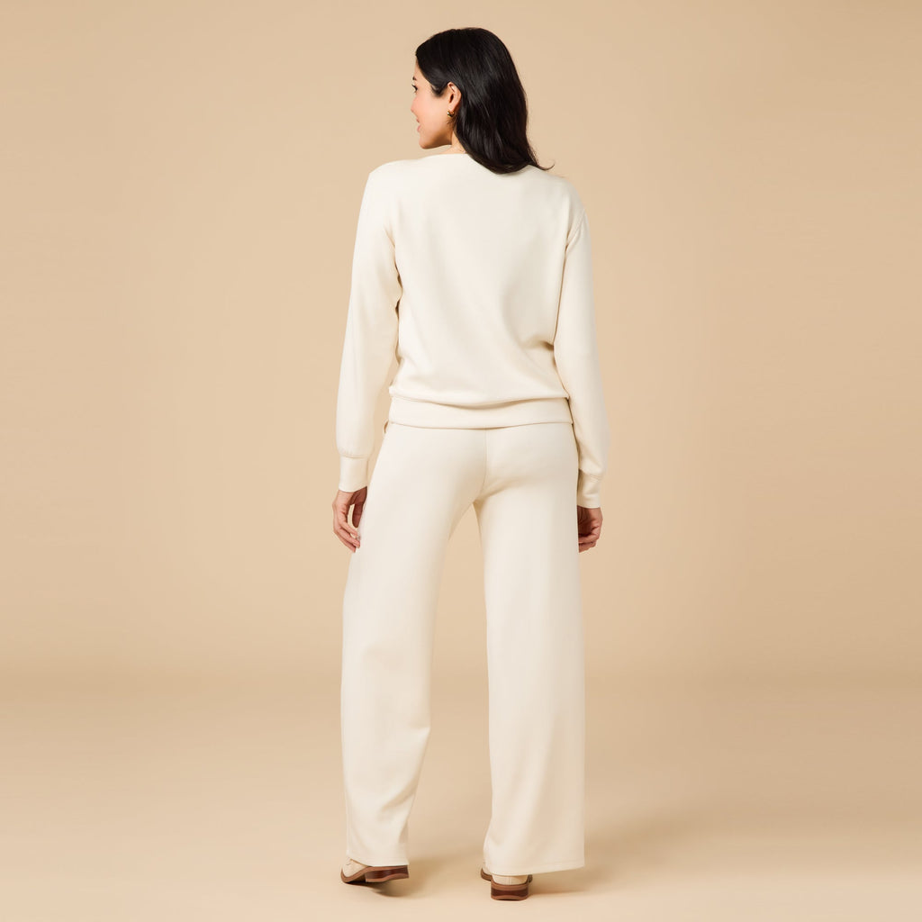 DreamTech Boat Neck with Pintuck Pant Set