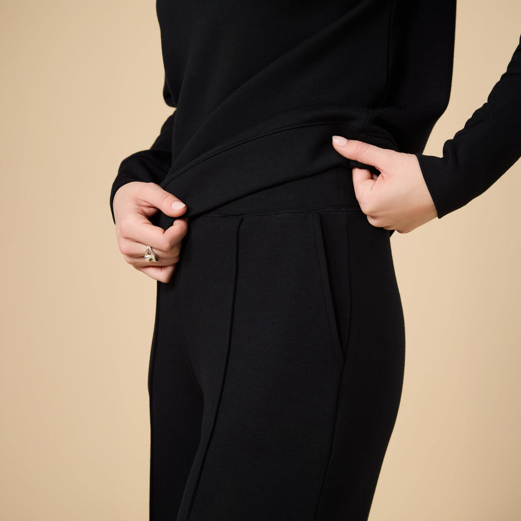 DreamTech Boat Neck with Pintuck Pant Set