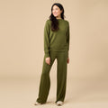 DreamTech Boat Neck with Pintuck Pant Set