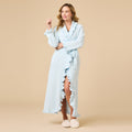 Ruffle Chenille Robe