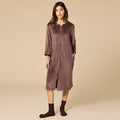 Serenity 42" 3/4 Sleeve Zip Robe