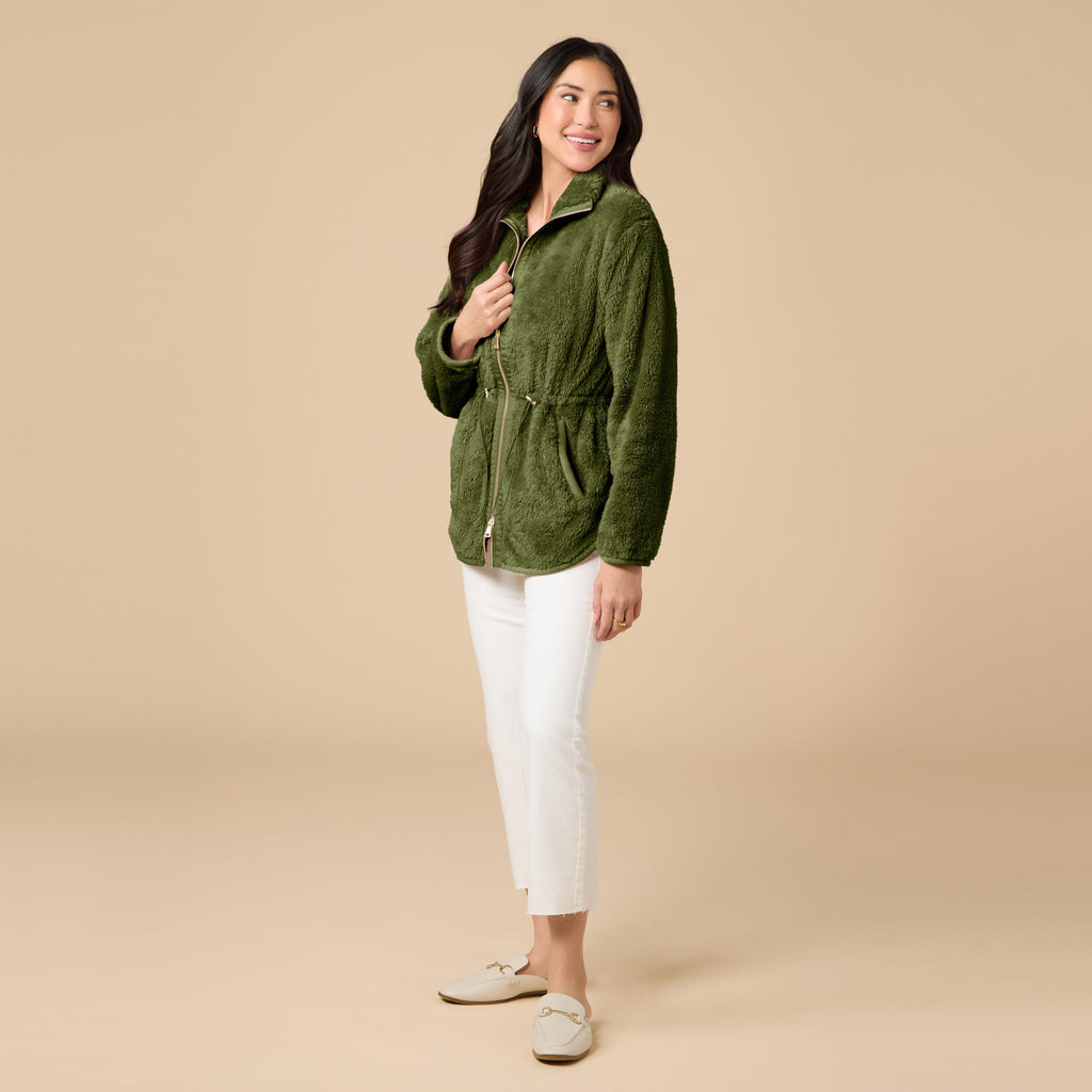 DreamPlush Double Zip Jacket