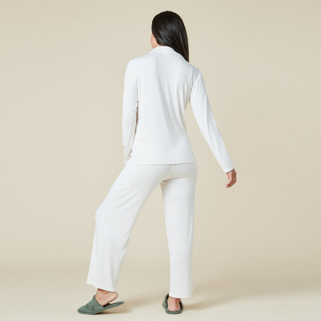 Wildly Soft Slim Notch Collar PJ Set