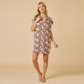 Soft Sleep Caftan Mini Sleepshirt