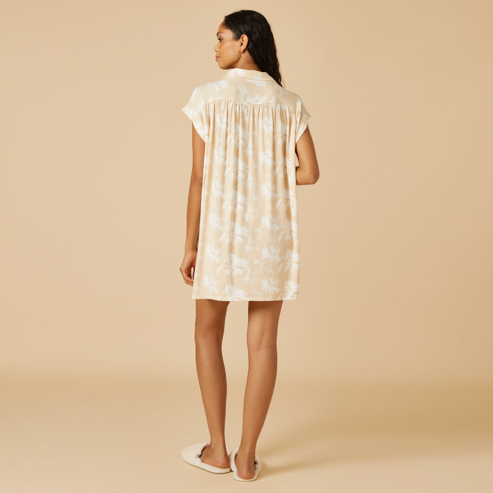 Soft Sleep Caftan Mini Sleepshirt