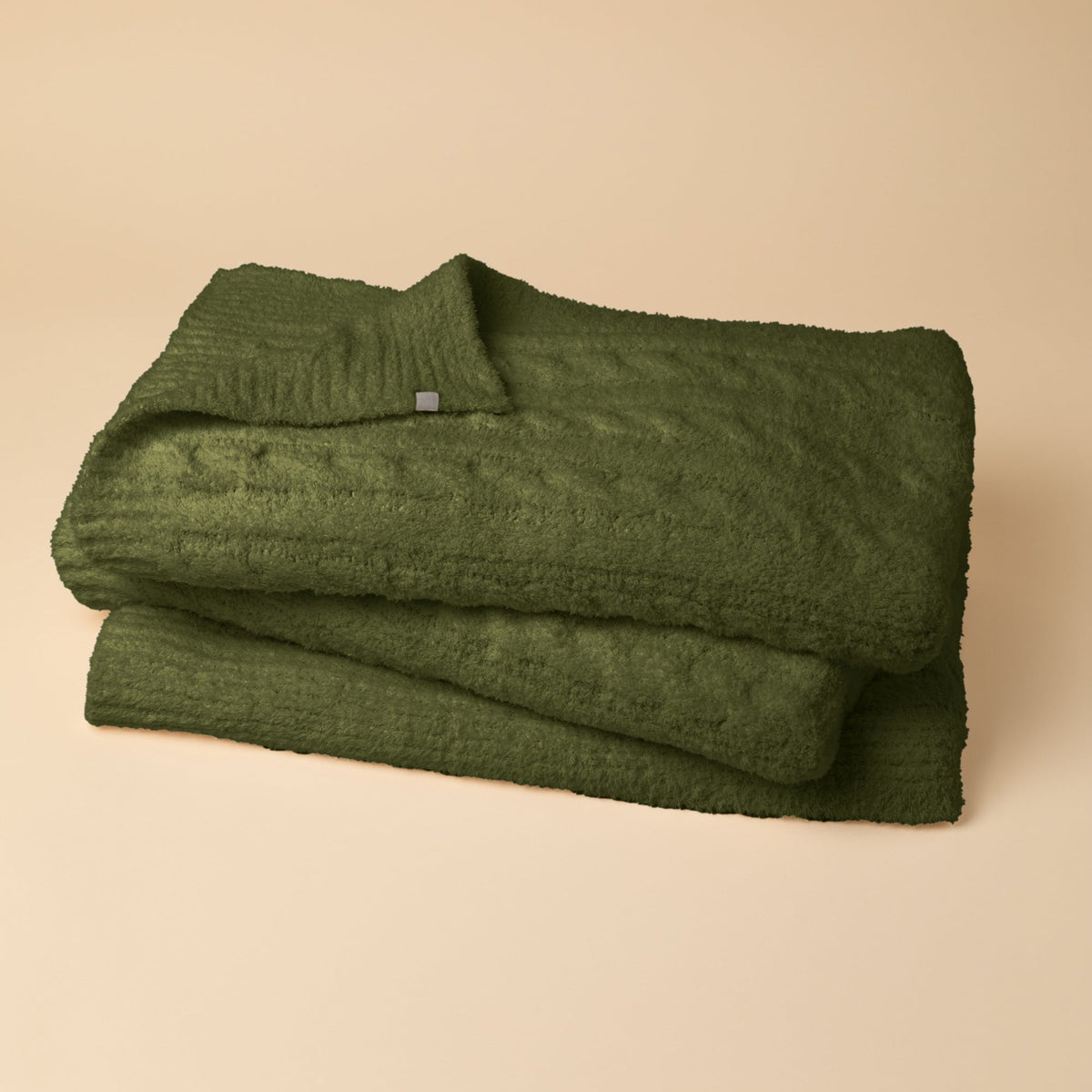 Cable Knit Marshmallow Blanket