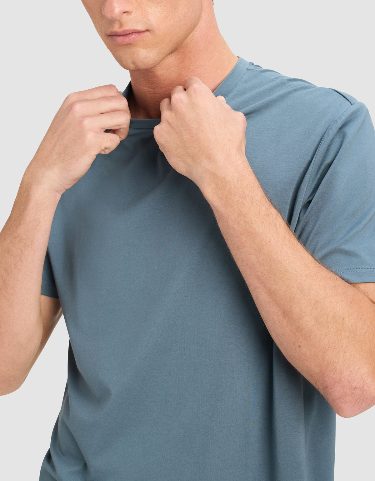 Men's First Layer Pajama Short Sleeve Tee & Pant Set