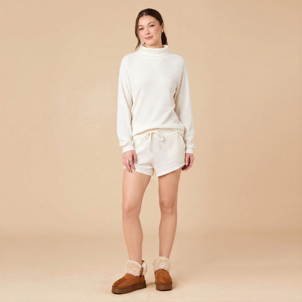 AirThermal Knit Mock Neck with Short