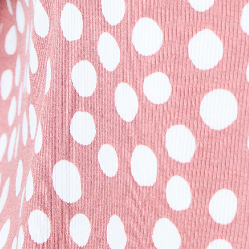 Soft Sleep Polka Dot Capri PJ Set