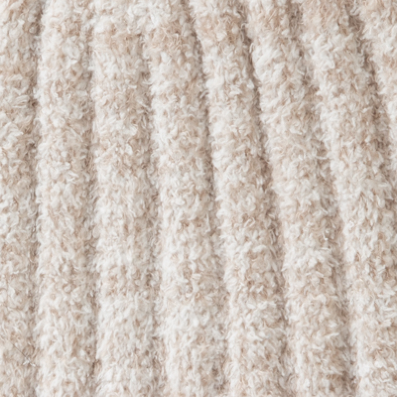 Chunky Rib Marshmallow Beanie