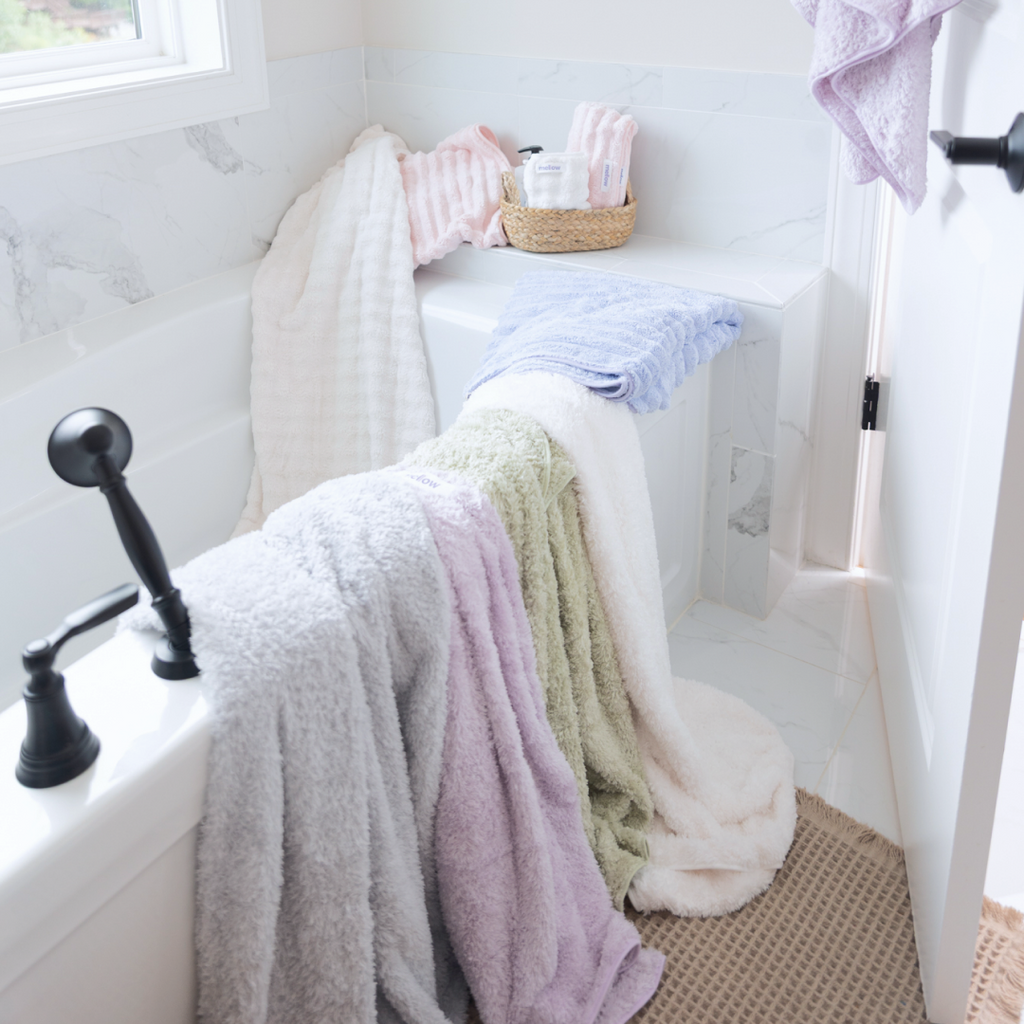 Bubble Bath Towels (4-Pack)