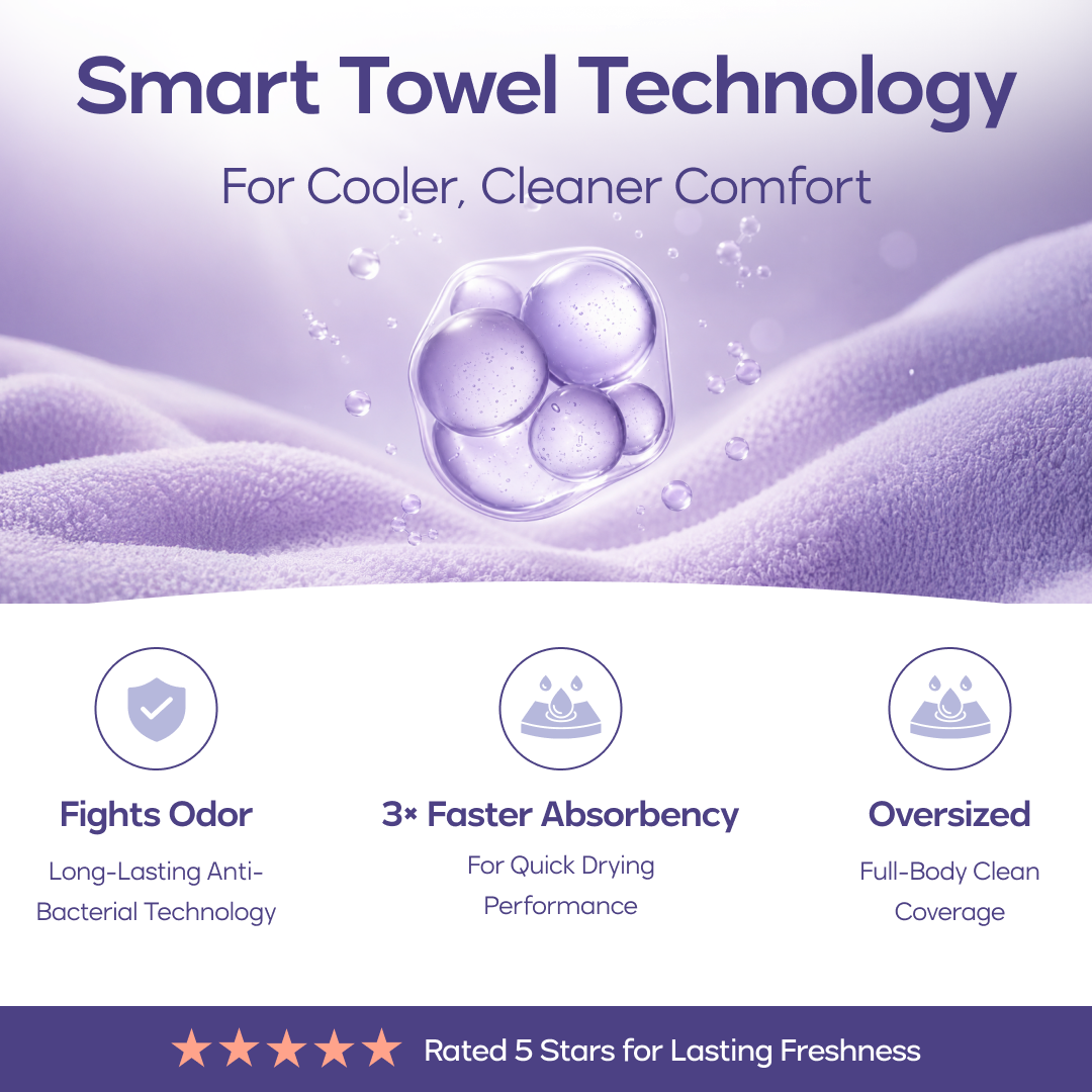 Cloud Plush Bath Towels (4-Pack)