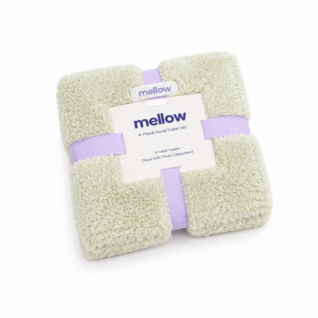 Cloud Plush Hand Towels (4-Pack)