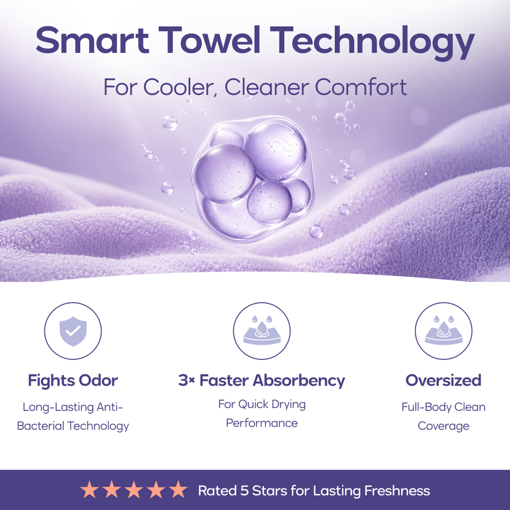 Ribbed Hand Towels (4-Pack)
